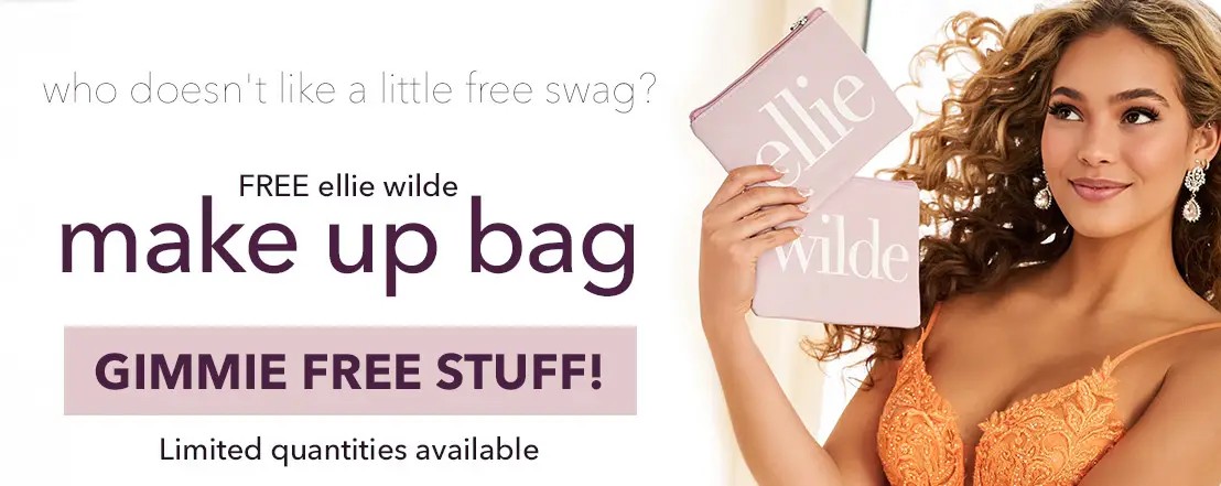 Free Ellie Wilde Make Up Bag Mobile Image