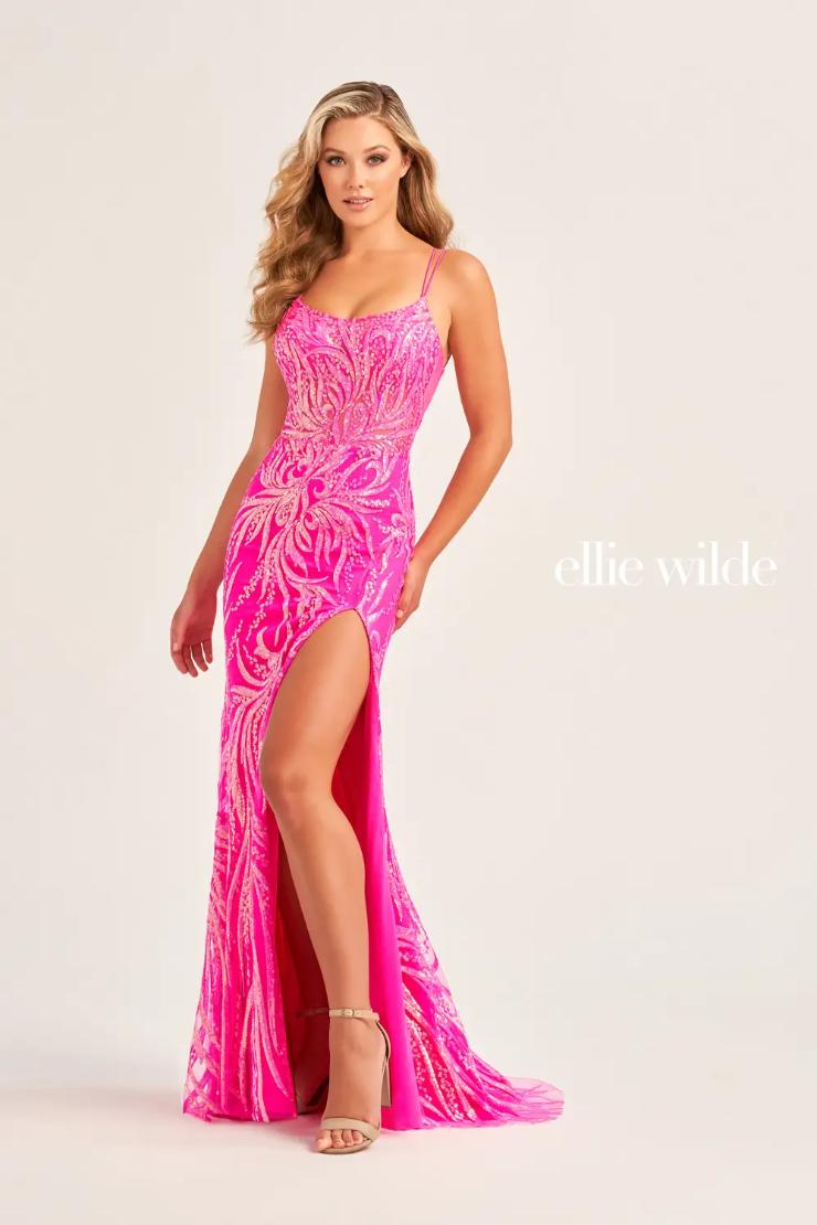 Stylish A Line V Neck Two Pieces Pink Prom Dress, Simple V Neck 2